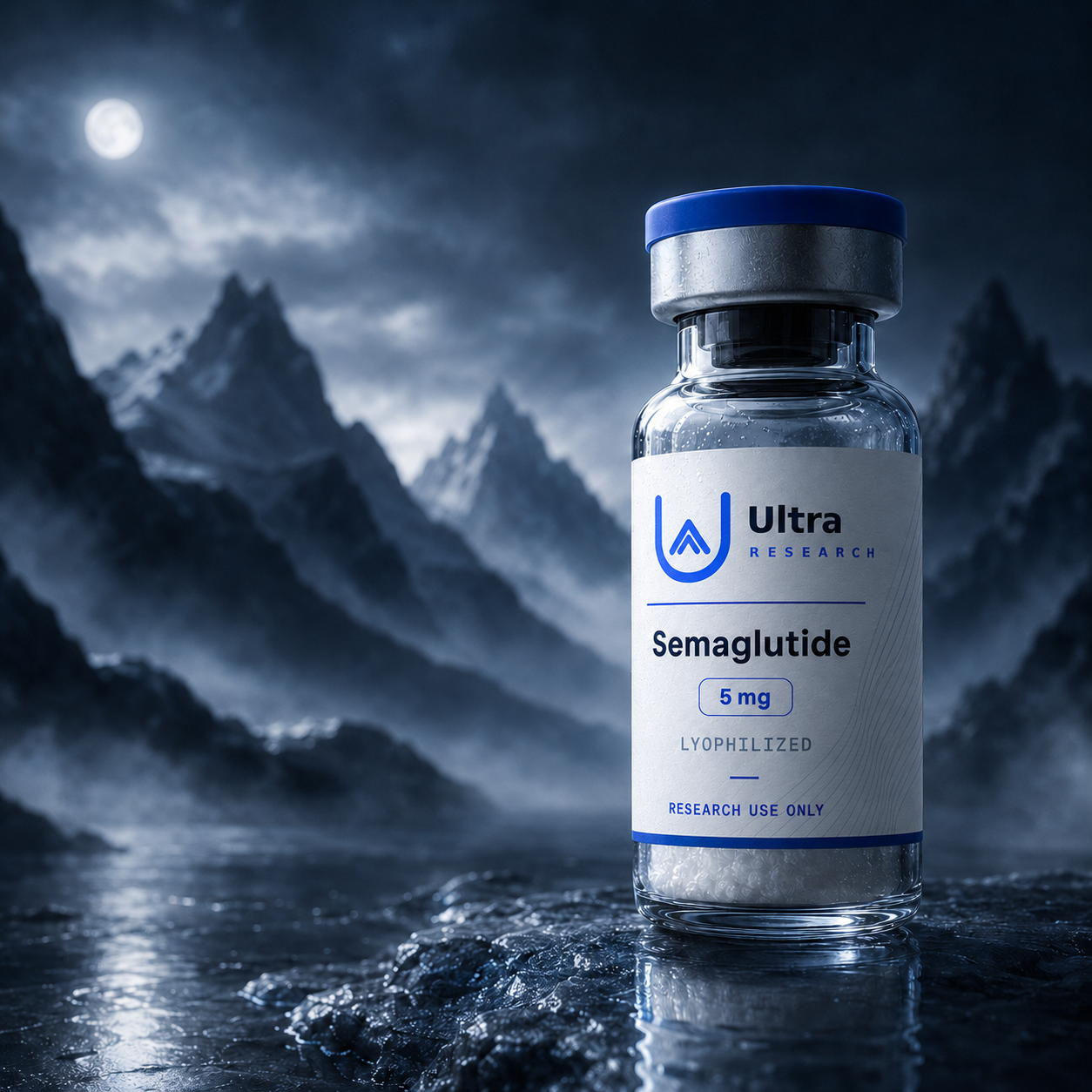 Sealed research vial